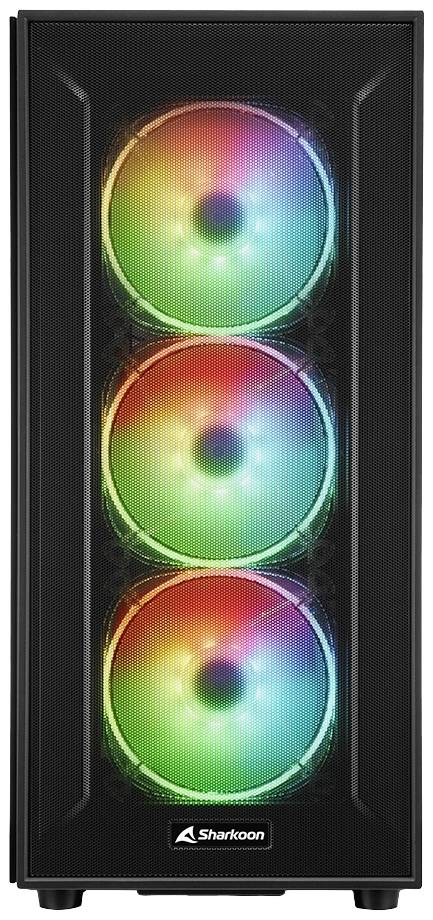 Sharkoon TG6M RGB Tower PC-Gehäuse Schwarz