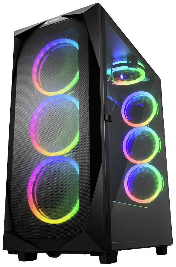 Sharkoon REV300 Tower PC-Gehäuse Schwarz