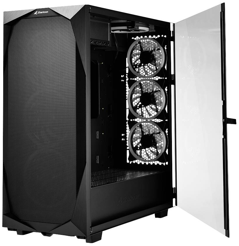 Sharkoon REV300 Tower PC-Gehäuse Schwarz