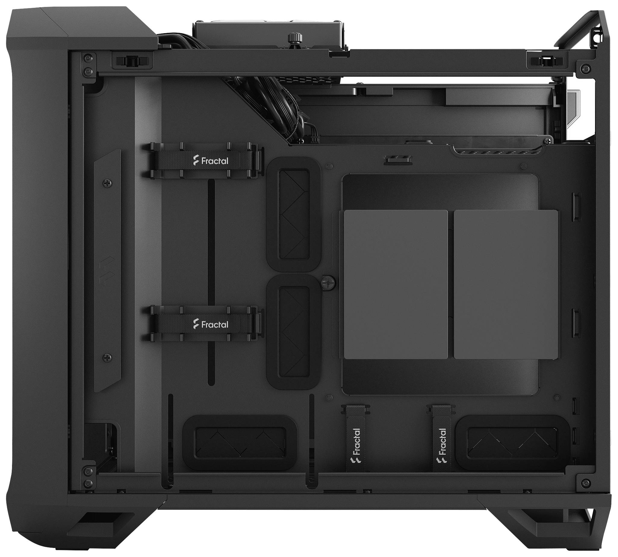 Fractal Design Torrent Nano Micro-Tower PC-Gehäuse Schwarz