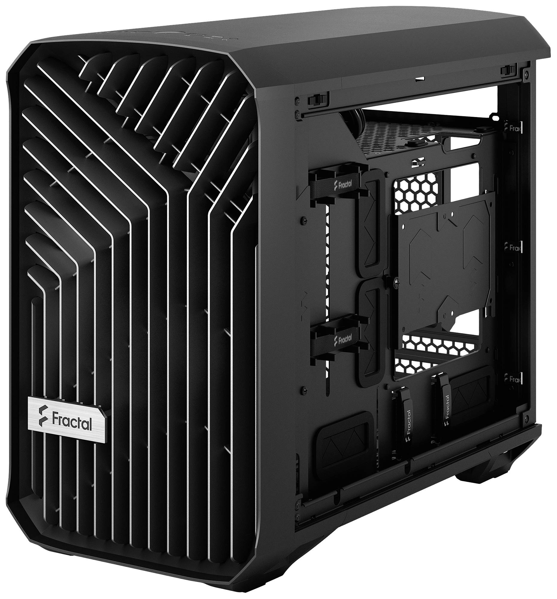 Fractal Design Torrent Nano Micro-Tower PC-Gehäuse Schwarz