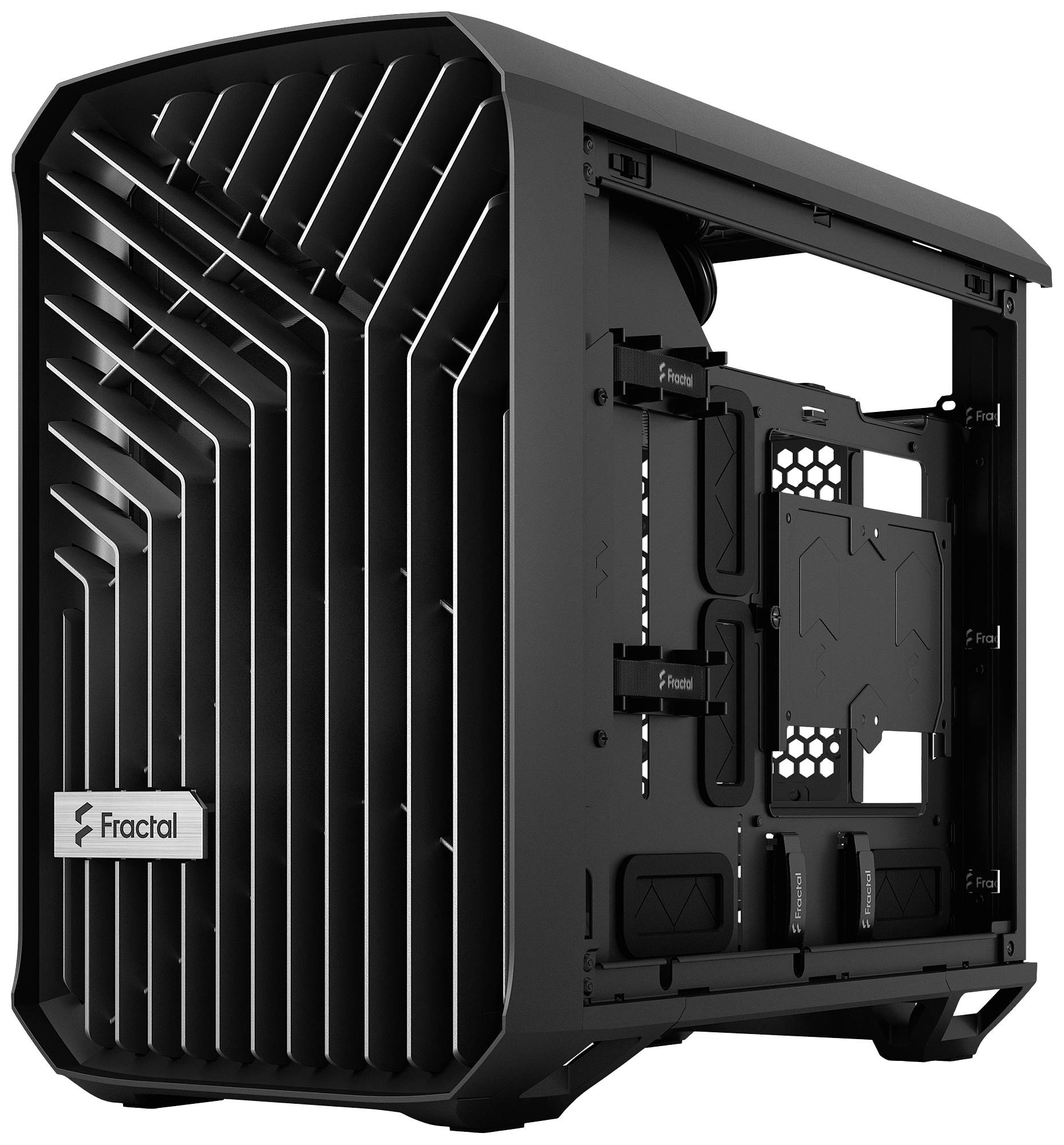 Fractal Design Torrent Nano Micro-Tower PC-Gehäuse Schwarz