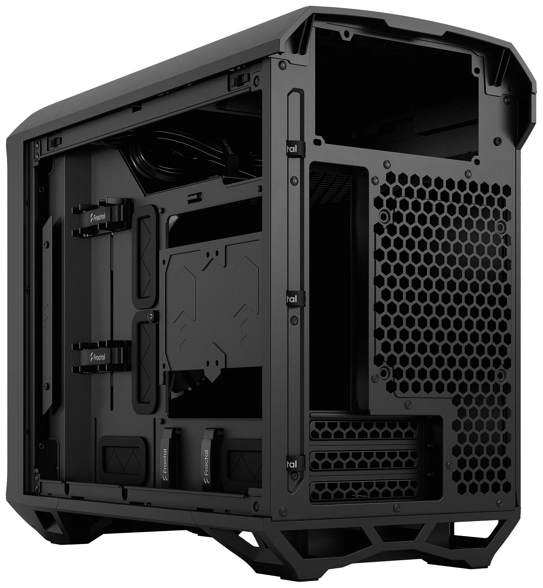 Fractal Design Torrent Nano Micro-Tower PC-Gehäuse Schwarz