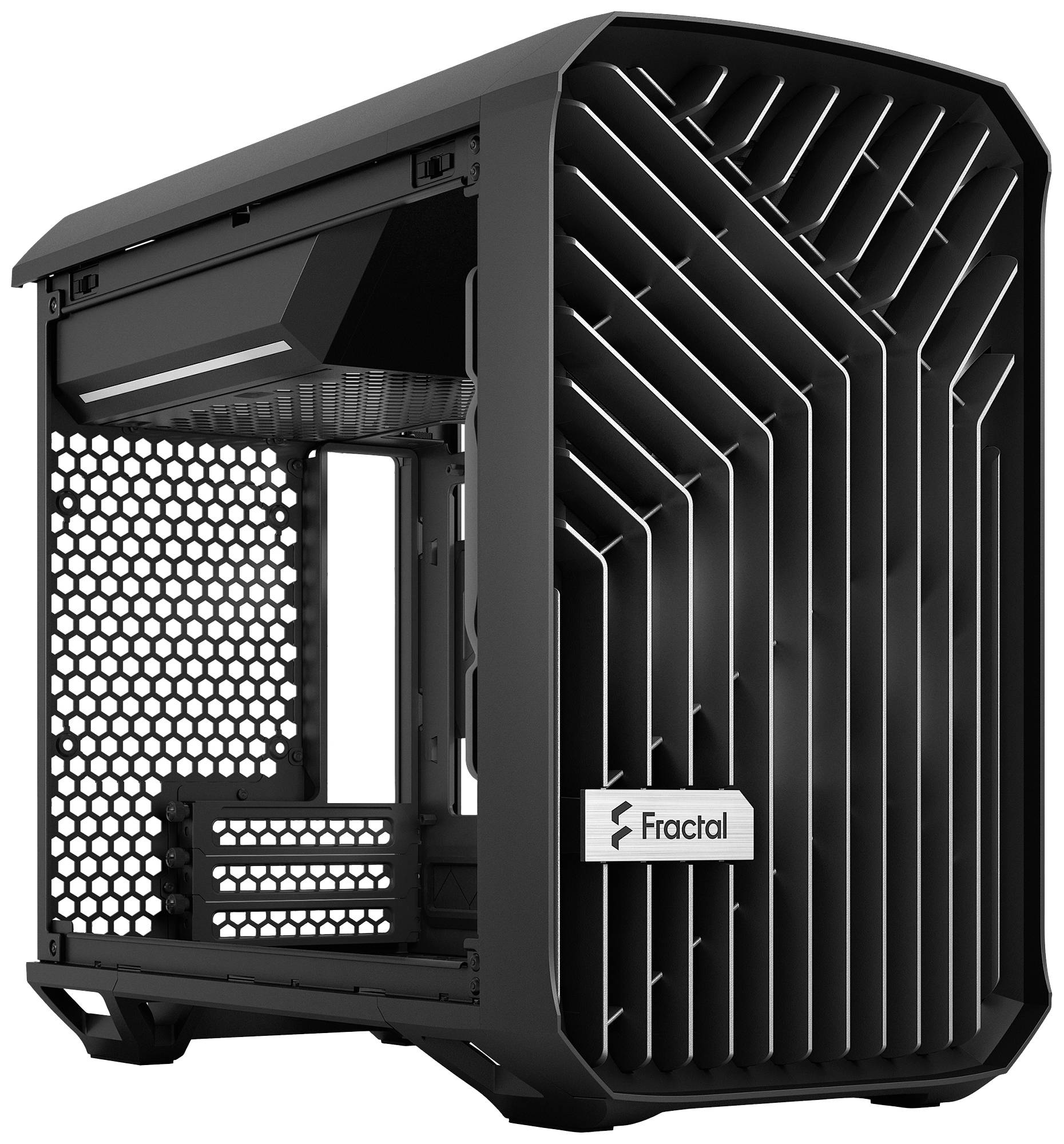 Fractal Design Torrent Nano Micro-Tower PC-Gehäuse Schwarz