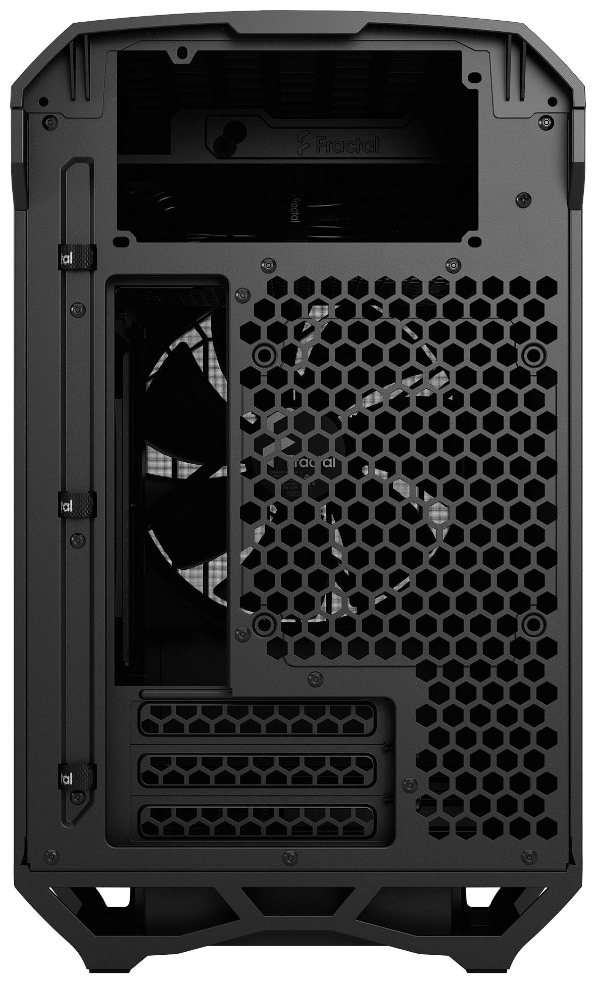 Fractal Design Torrent Nano Micro-Tower PC-Gehäuse Schwarz