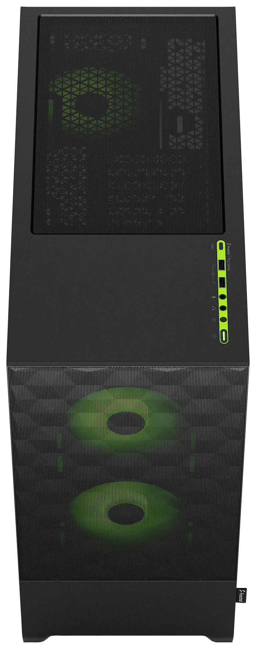 Fractal Design Pop Air Tower PC-Gehäuse Schwarz, Grün