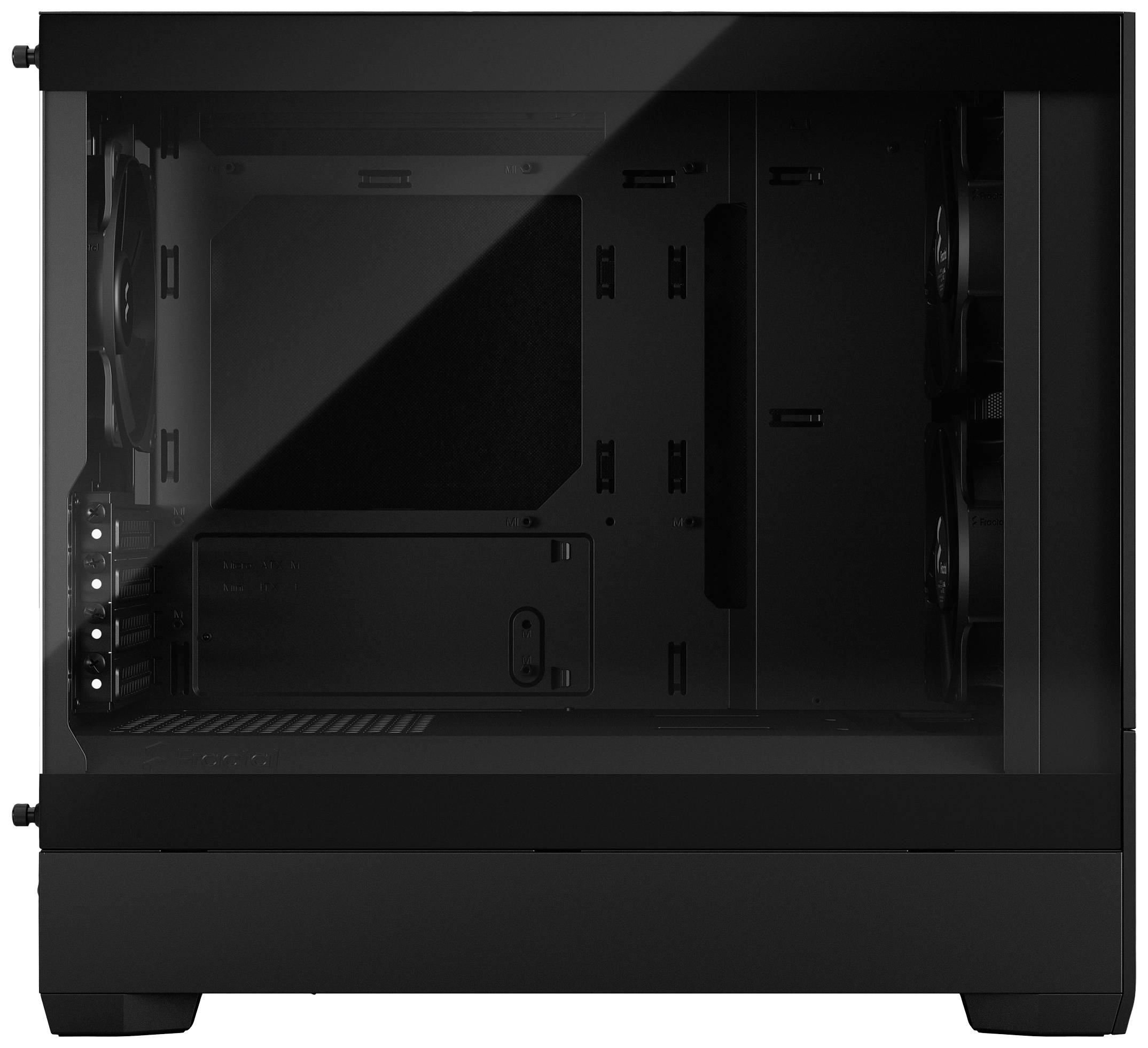 Fractal Design Pop Mini Silent Mini-Tower PC-Gehäuse Schwarz