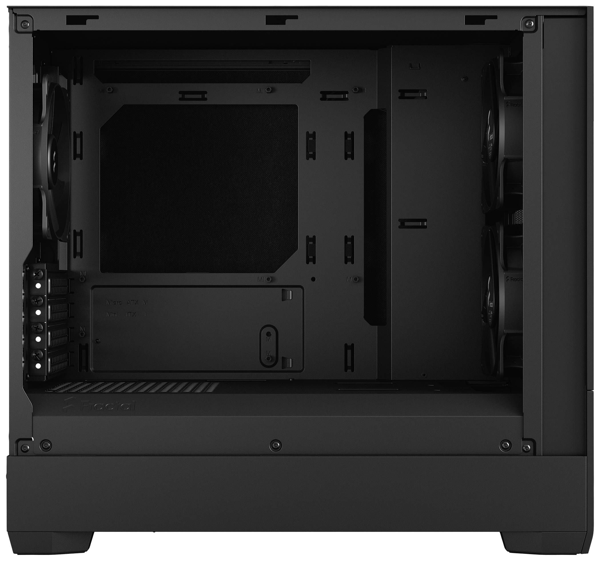 Fractal Design Pop Mini Silent Mini-Tower PC-Gehäuse Schwarz