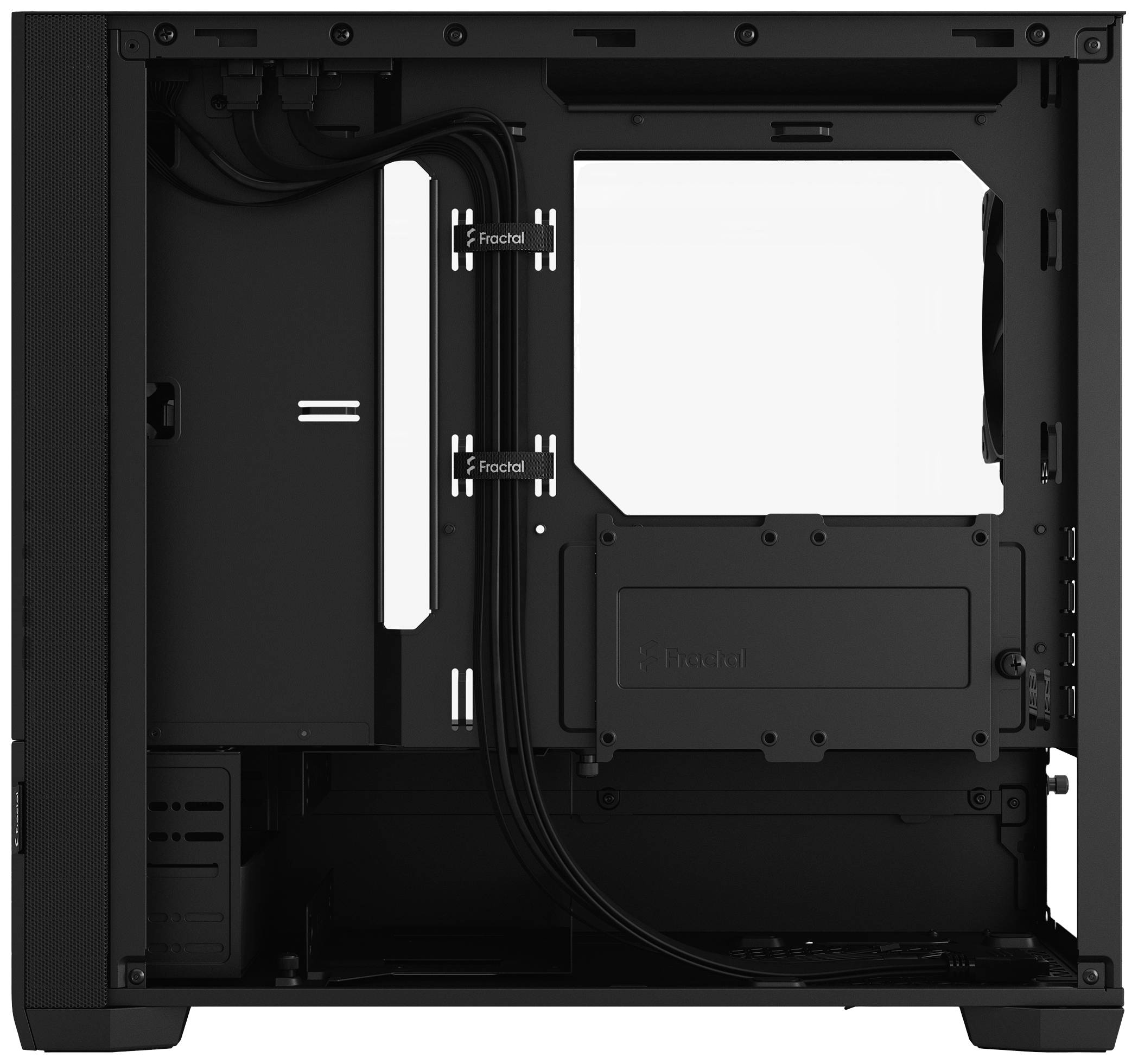 Fractal Design Pop Mini Silent Mini-Tower PC-Gehäuse Schwarz