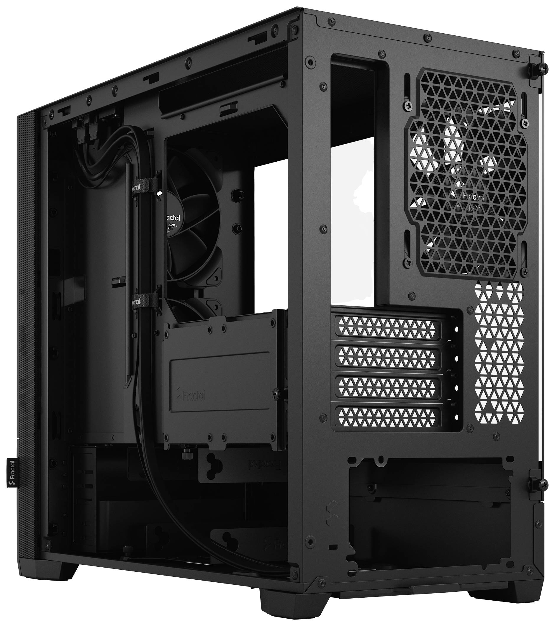 Fractal Design Pop Mini Silent Mini-Tower PC-Gehäuse Schwarz