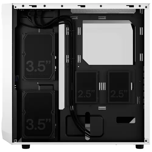 Fractal Design Focus 2 PC-Gehäuse Weiß Fractal Design Focus 2 PC-Gehäuse Weiß
