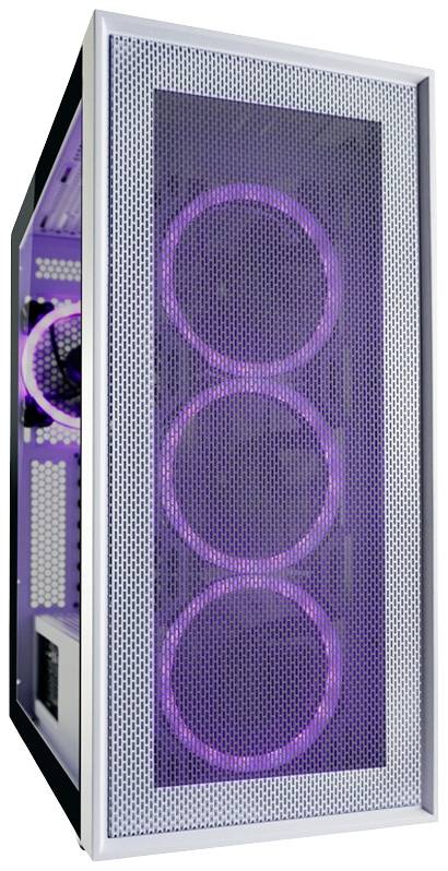 LC Power Gaming 802W Midi-Tower PC-Gehäuse Weiß