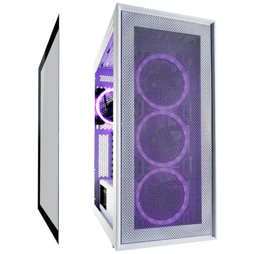 LC Power Gaming 802W Midi-Tower PC-Gehäuse Weiß LC Power Gaming 802W Midi-Tower PC-Gehäuse Weiß