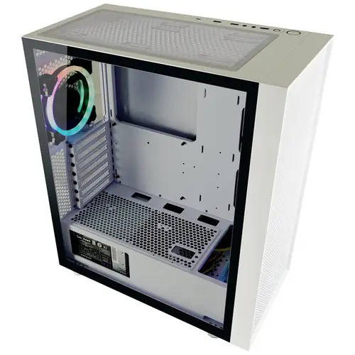 LC Power Gaming 802W Midi-Tower PC-Gehäuse Weiß LC Power Gaming 802W Midi-Tower PC-Gehäuse Weiß