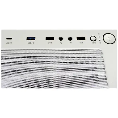 LC Power Gaming 802W Midi-Tower PC-Gehäuse Weiß LC Power Gaming 802W Midi-Tower PC-Gehäuse Weiß