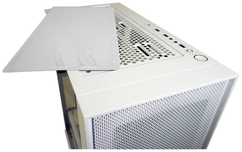 LC Power Gaming 802W Midi-Tower PC-Gehäuse Weiß