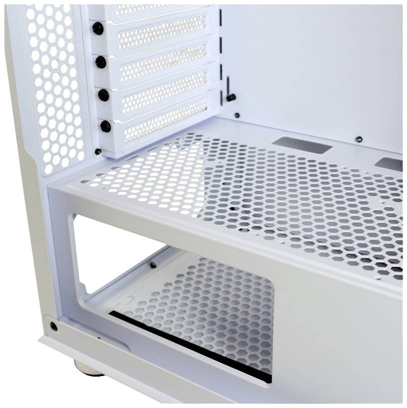 LC Power Gaming 802W Midi-Tower PC-Gehäuse Weiß