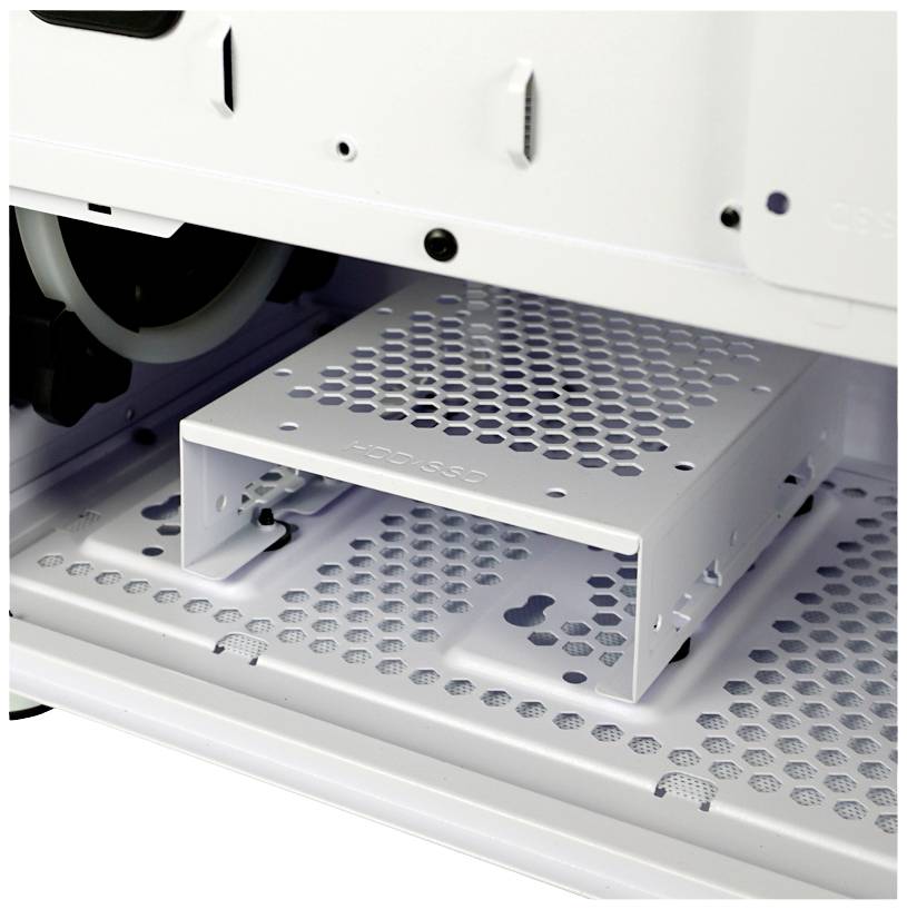 LC Power Gaming 802W Midi-Tower PC-Gehäuse Weiß