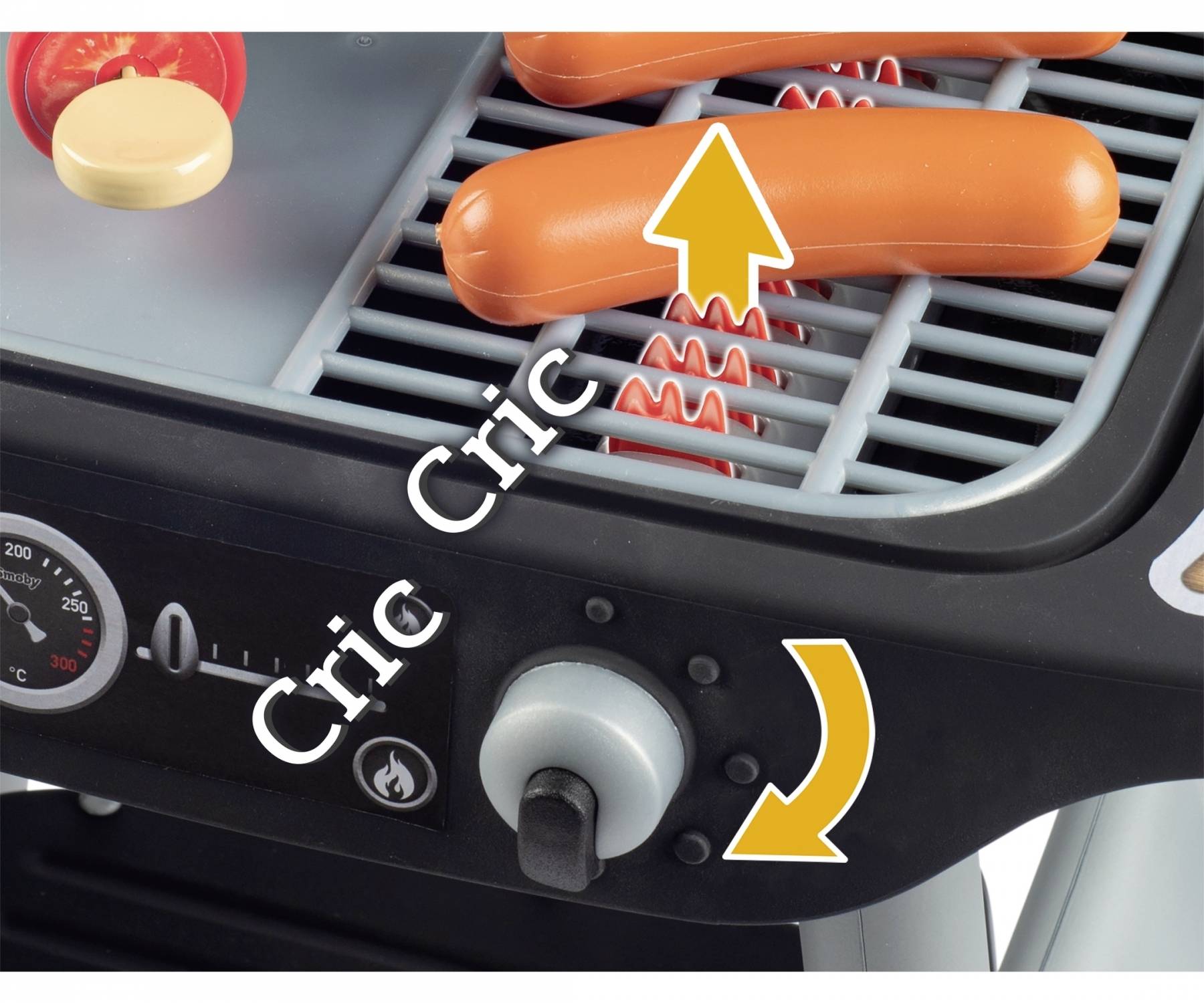 Smoby Barbecue Kindergrill mit 18 Zubehörteilen