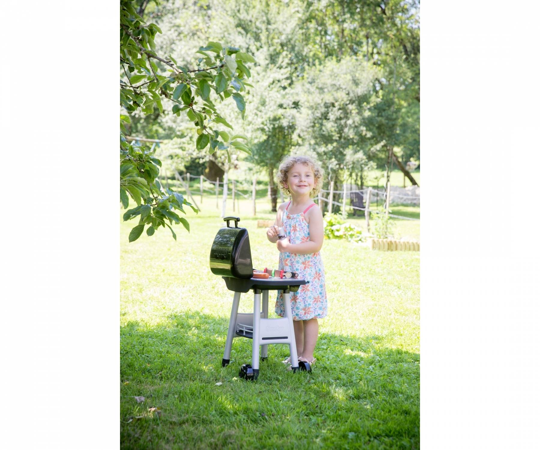 Smoby Barbecue Kindergrill mit 18 Zubehörteilen
