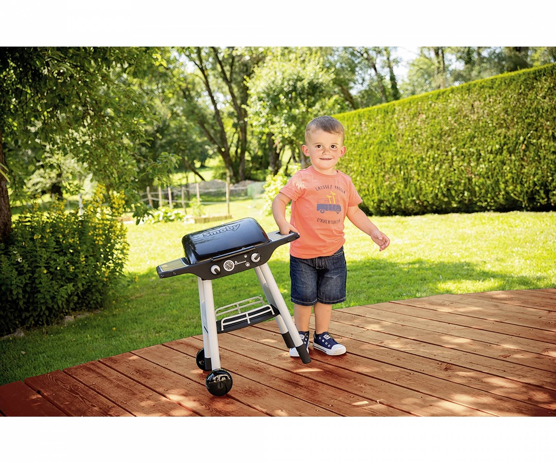 Smoby Barbecue Kindergrill mit 18 Zubehörteilen