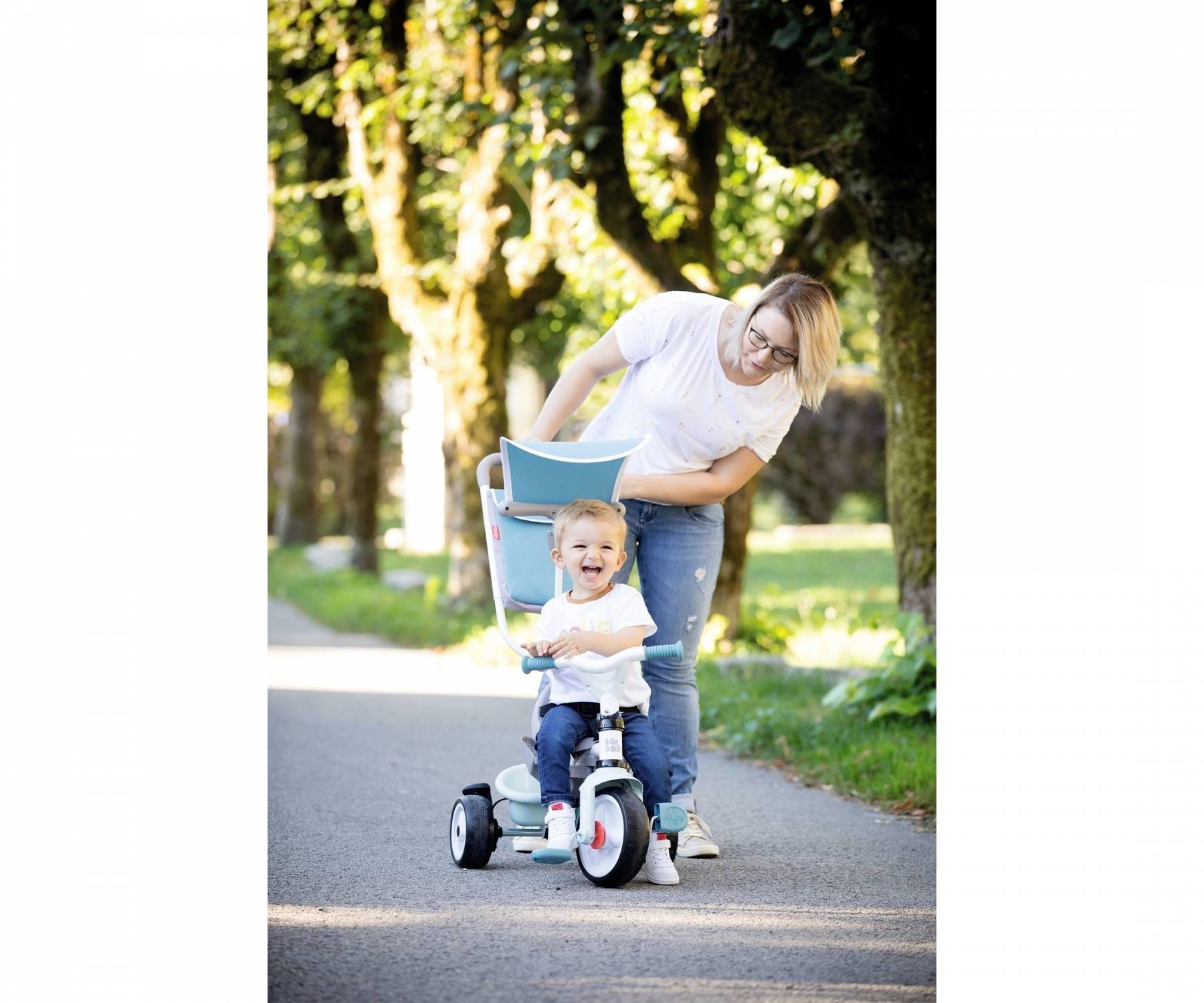 Smoby Dreirad Baby Balade Plus Blau