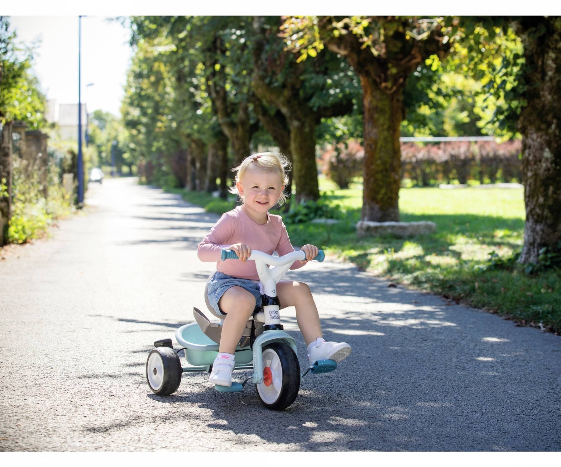 Smoby Dreirad Baby Balade Plus Blau