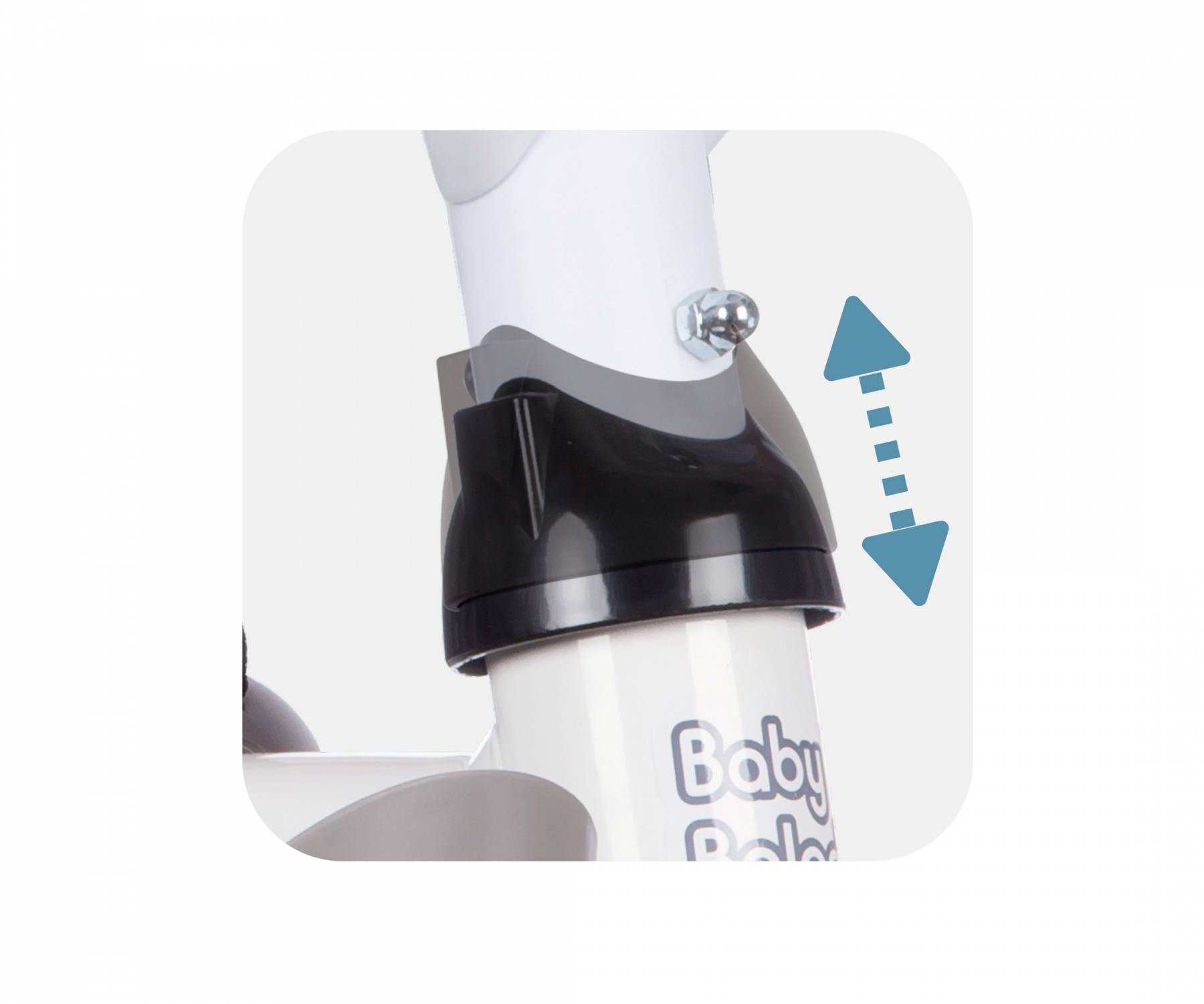 Smoby Dreirad Baby Balade Plus Blau