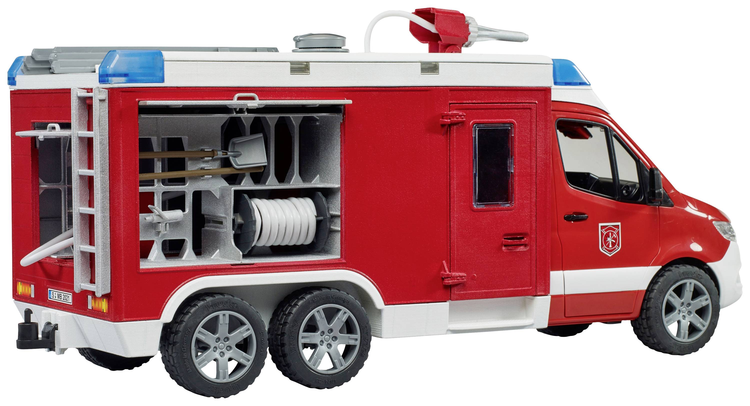 Bruder Mercedes Benz Sprinter Feuerwehrrüstwagen Fertigmodell Nutzfahrzeug Modell