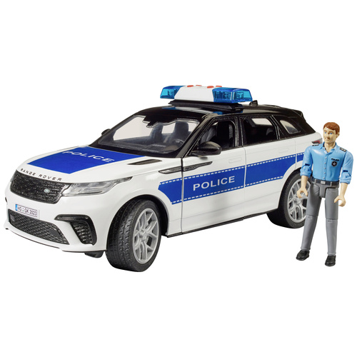 Bruder Einsatzfahrzeug Modell Velar Polizei Fertigmodell PKW Modell