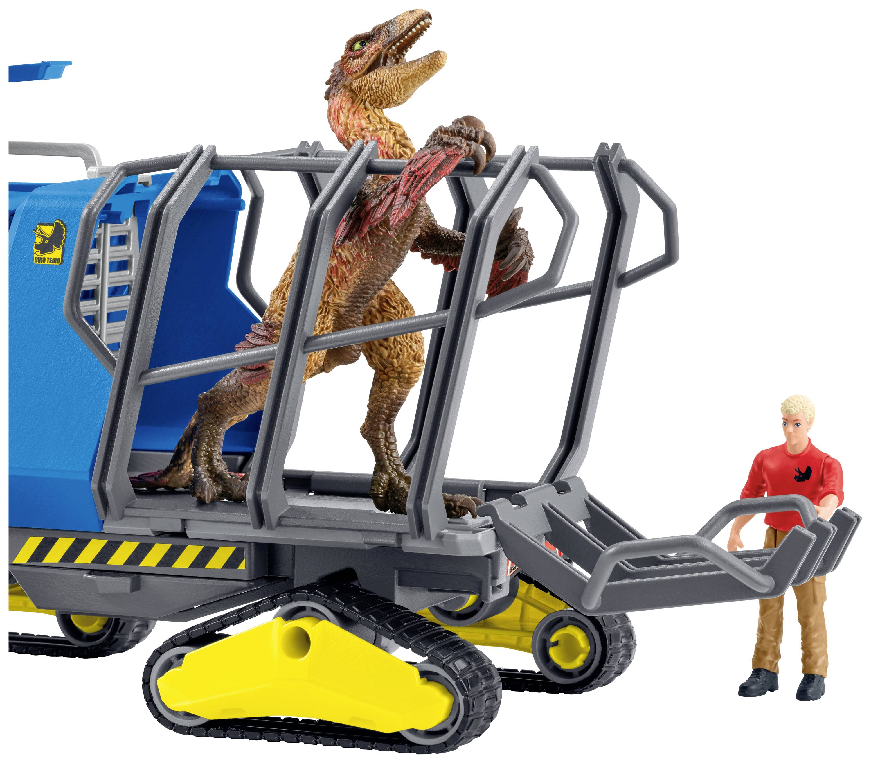 schleich Dinosaurs 42604, Fahrzeug, 4 Jahr(e), Mehrfarbig