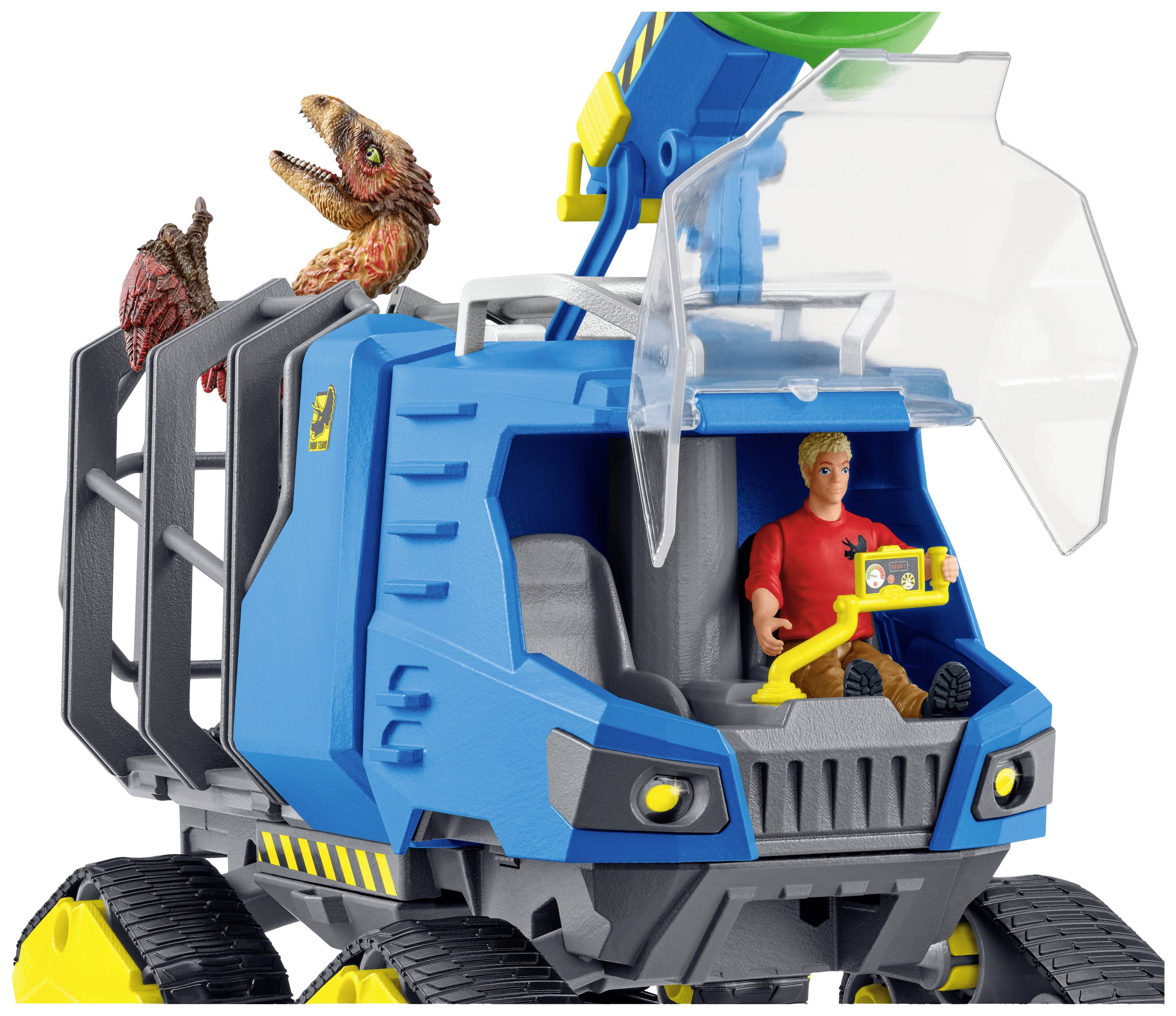 schleich Dinosaurs 42604, Fahrzeug, 4 Jahr(e), Mehrfarbig