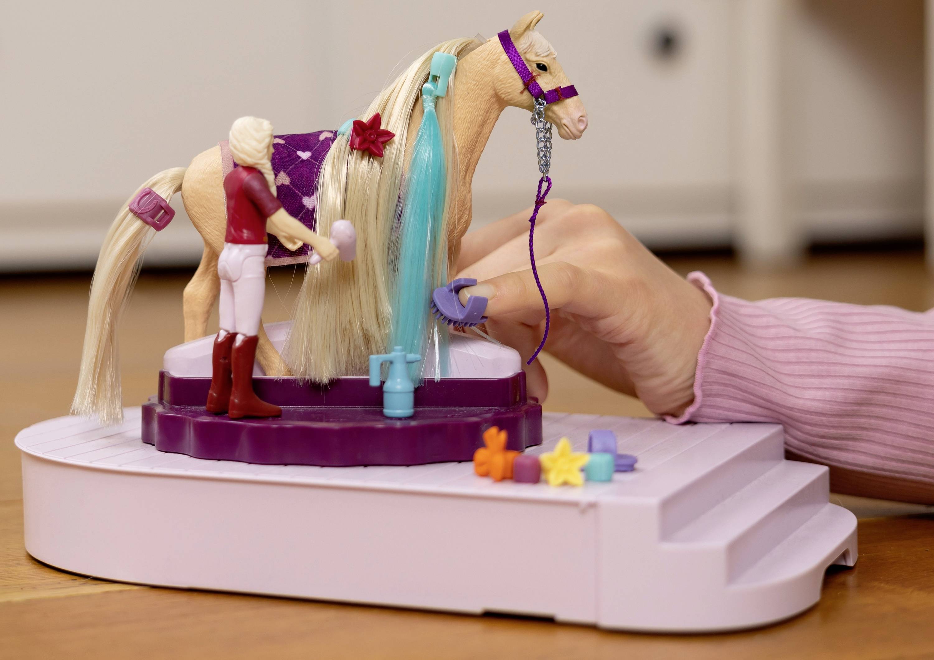 Schleich Pferdepflege Station