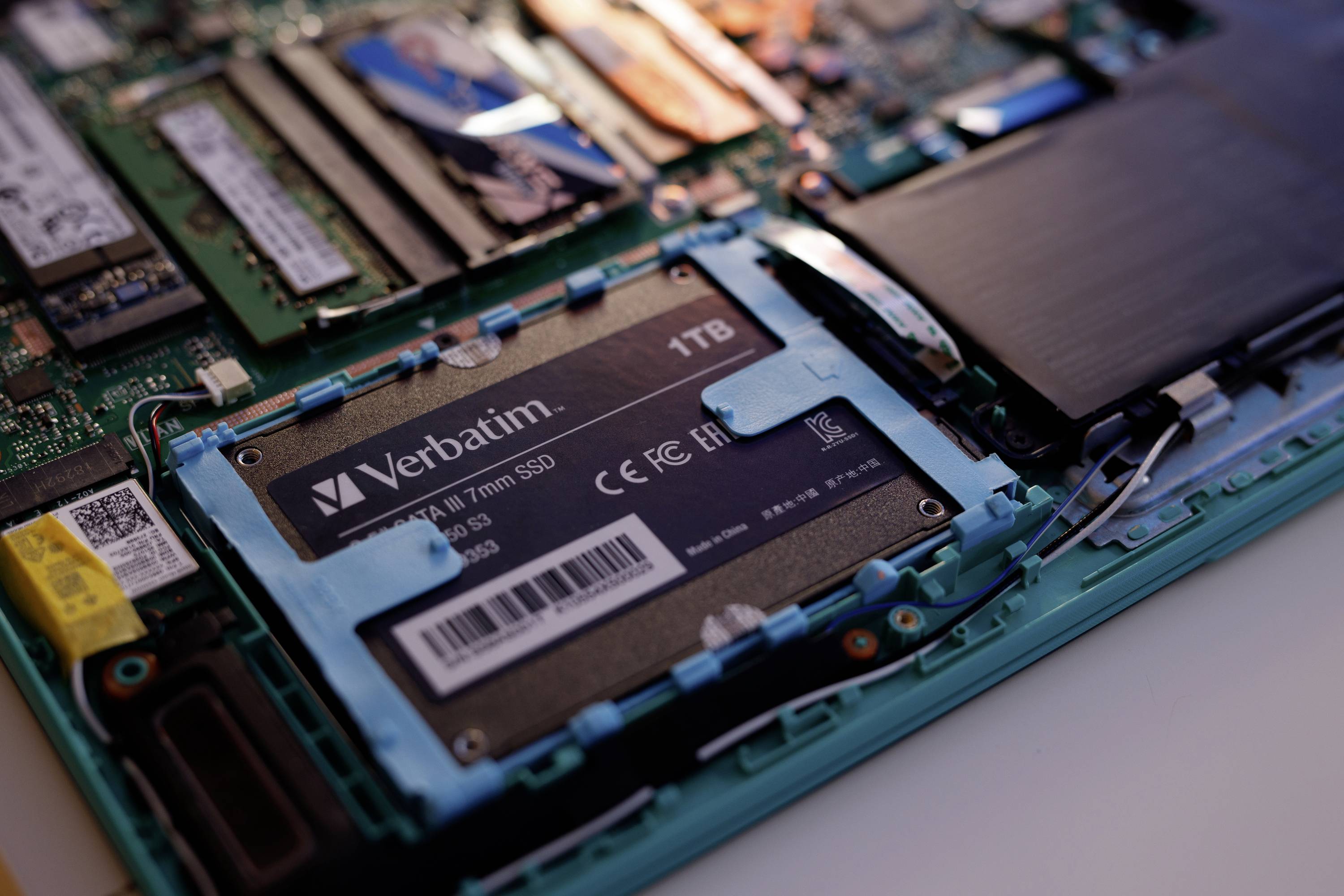 Verbatim VI550 S3 1TB Interne SATA SSD 6.35cm (2.5 Zoll) SATA 6 Gb/s Retail 49353