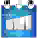 Sodastream Bouteille en Polyéthylène Téréphtalate (PET) Carbonating Bottless 3x 1l noir, blanc