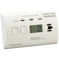 Gloria KO10D Kohlenmonoxid-Melder inkl. 10 Jahres-Batterie batteriebetrieben detektiert Kohlenmonoxid Gloria KO10D Kohlenmonoxid-Melder inkl. 10 Jahres-Batterie batteriebetrieben detektiert Kohlenmonoxid