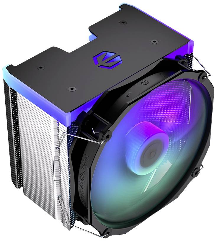 endorfy Fortis 5 ARGB CPU-Kühler mit Lüfter AMD® AM5, AMD® AM4, AMD® AM3+, AMD® AM2+, AMD® FM2+, AMD® FM1, Intel® LGA 1700, Intel® LGA 1200