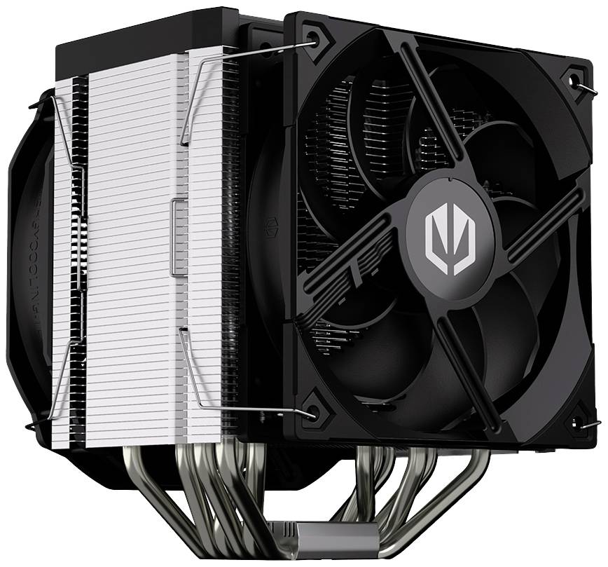 Endorfy Fortis 5 Dual Fan CPU-Kühler mit Lüfter AMD® AM5, AMD® AM4, AMD® AM3+, AMD® AM2+, AMD® FM2+, AMD® FM1, Intel® LGA 1700