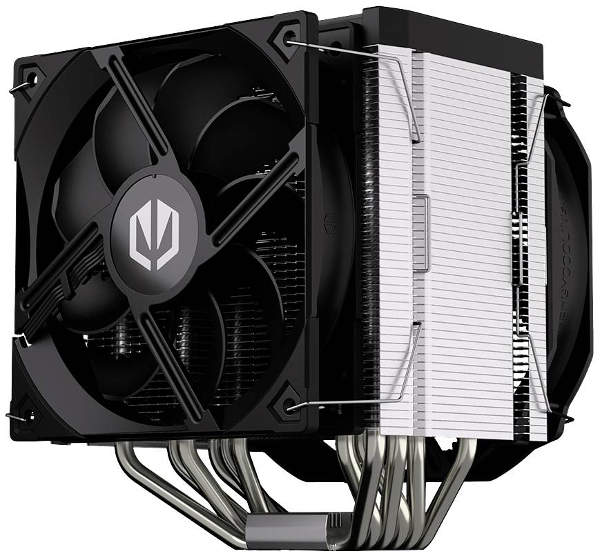 endorfy Fortis 5 Dual Fan CPU-Kühler mit Lüfter AMD® AM5, AMD® AM4, AMD® AM3+, AMD® AM2+, AMD® FM2+, AMD® FM1, Intel® LGA 1700, Intel® LGA