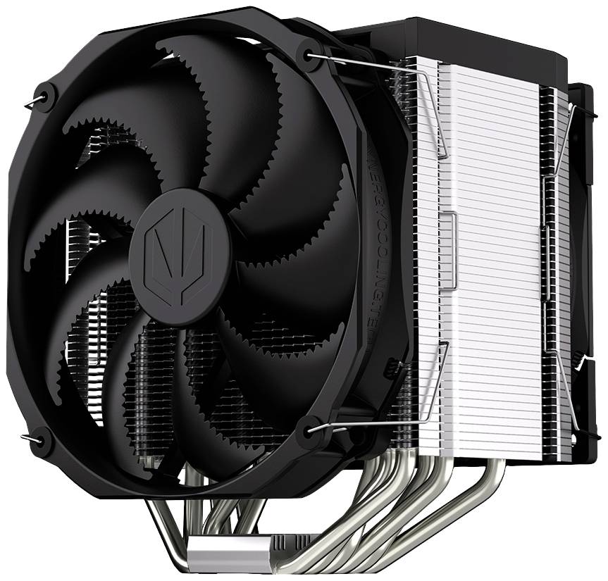 endorfy Fortis 5 Dual Fan CPU-Kühler mit Lüfter AMD® AM5, AMD® AM4, AMD® AM3+, AMD® AM2+, AMD® FM2+, AMD® FM1, Intel® LGA 1700, Intel® LGA