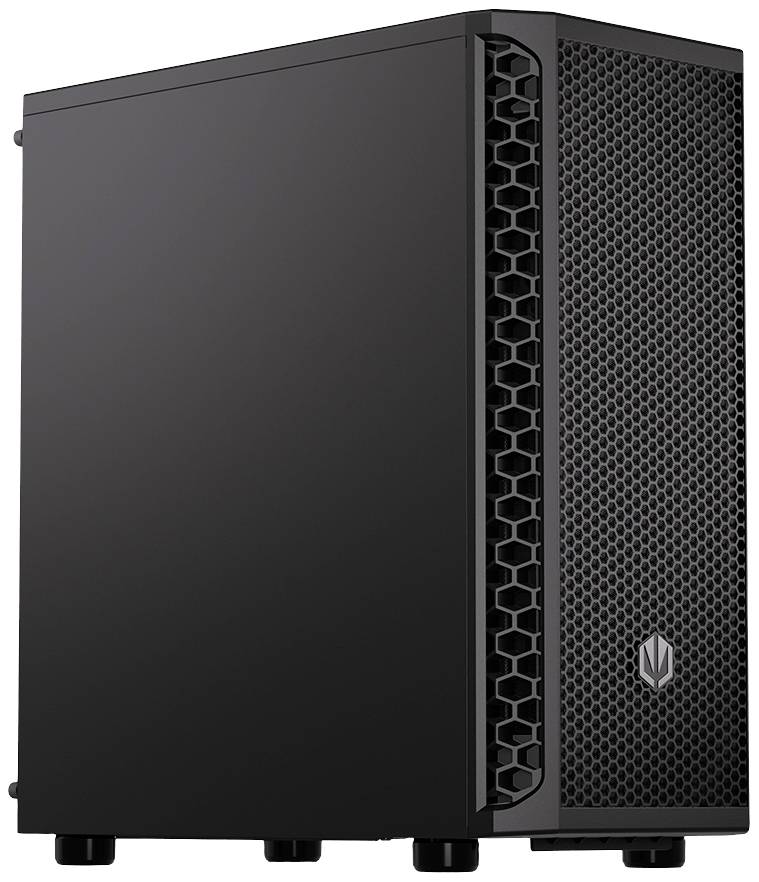 Endorfy Signum 300 Solid Midi-Tower PC-Gehäuse Schwarz 1 vorinstallierter Lüfter, Staubfilter
