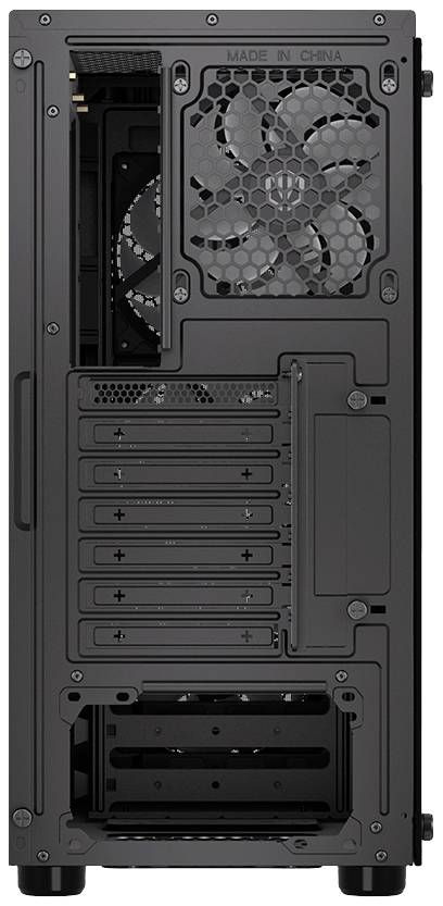 endorfy Signum 300 ARGB Midi-Tower PC-Gehäuse Schwarz 4 Vorinstallierte LED Lüfter, Seitenfenster, Staubfilter