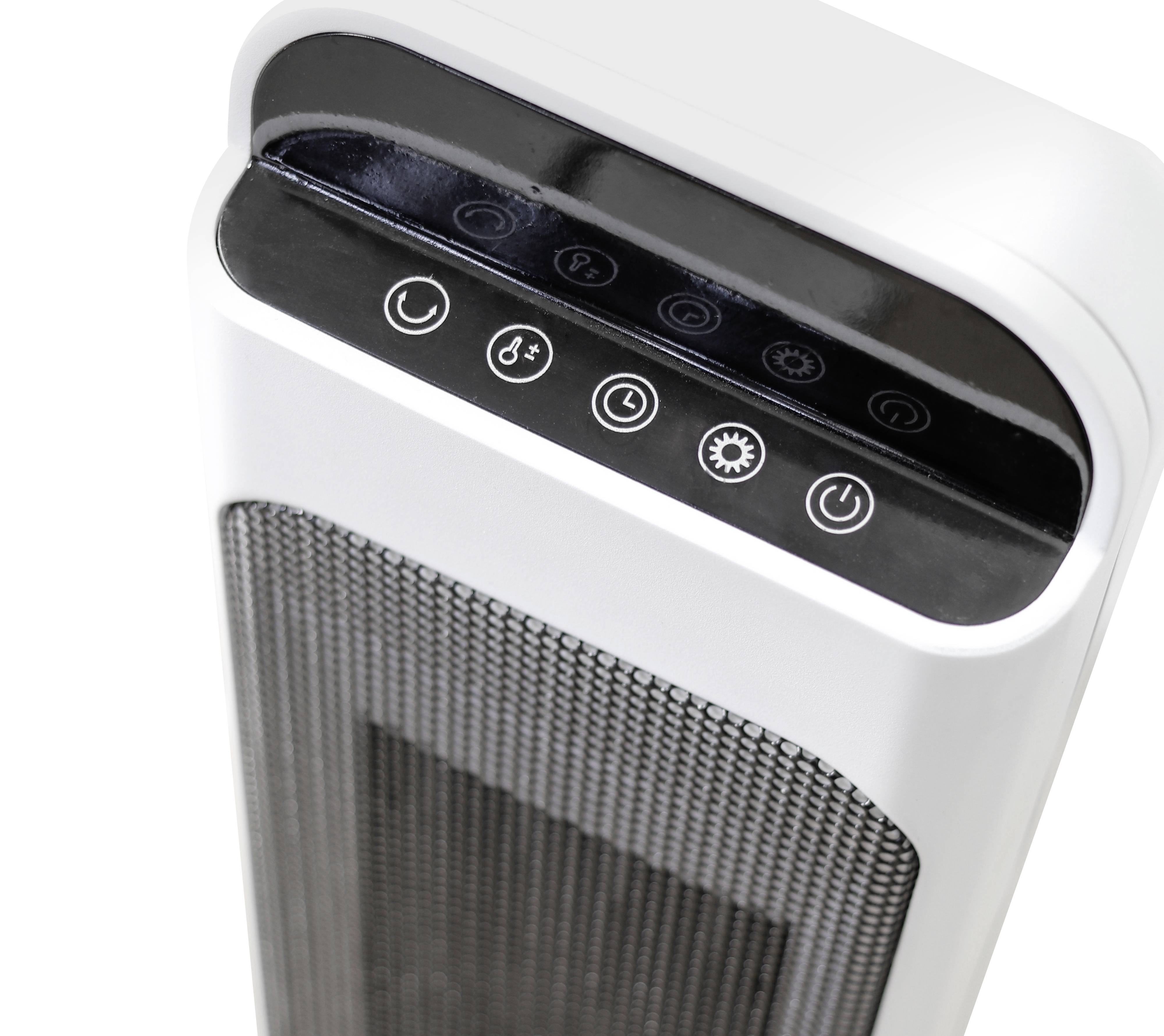 ROWI 1 03 03 0356 Keramik-Heizlüfter HKT 2000/2/4 ODF 60m³ Weiß, Schwarz