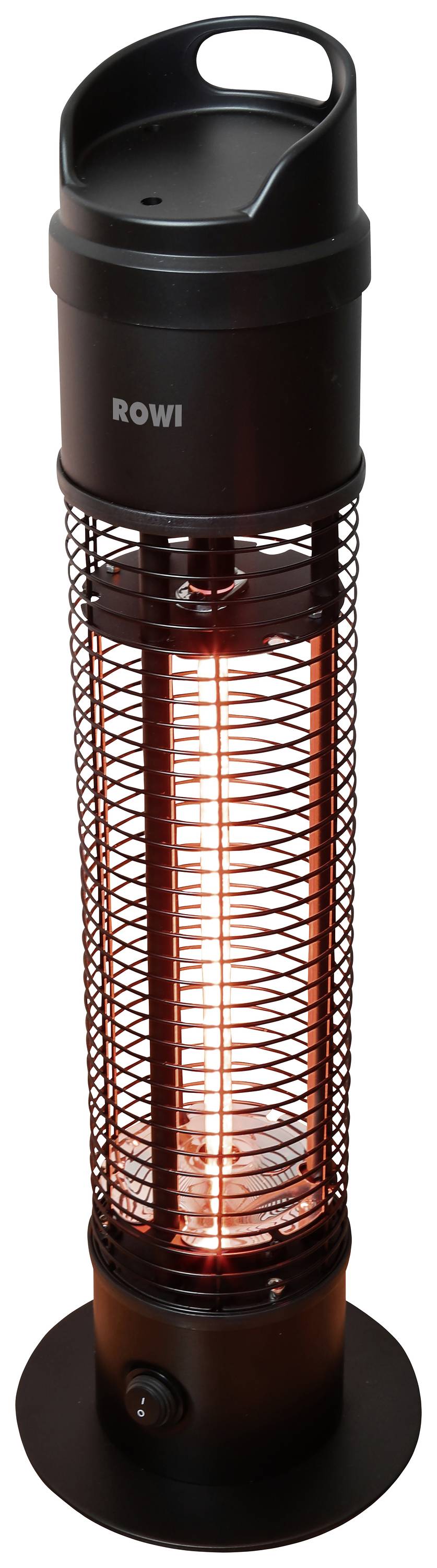 ROWI 1 03 03 0375 Infrarotheizung HIM 1200/1/2 Schwarz