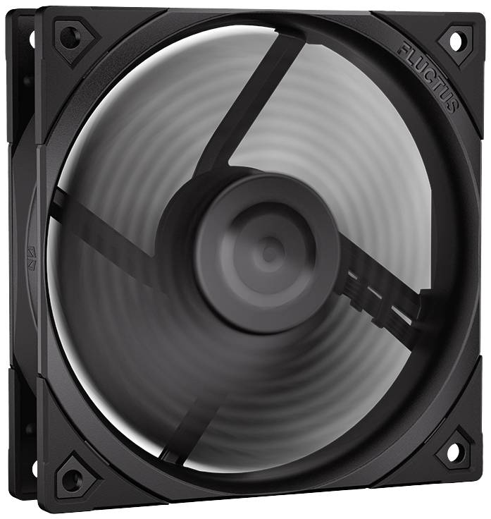 endorfy Fluctus 120 PWM PC-Gehäuse-Lüfter Schwarz (B x H x T) 120 x 120 x 25 mm
