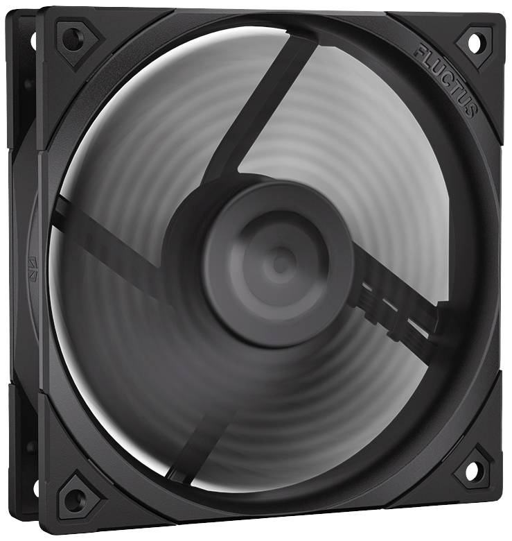 endorfy Fluctus 120 PWM PC-Gehäuse-Lüfter Schwarz (B x H x T) 120 x 120 x 25 mm