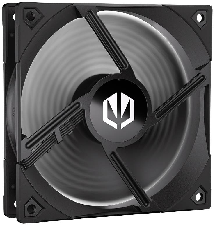 endorfy Fluctus 120 PWM PC-Gehäuse-Lüfter Schwarz (B x H x T) 120 x 120 x 25 mm