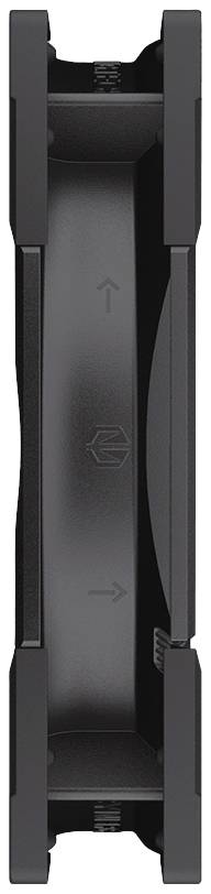 endorfy Fluctus 120 PWM PC-Gehäuse-Lüfter Schwarz (B x H x T) 120 x 120 x 25 mm