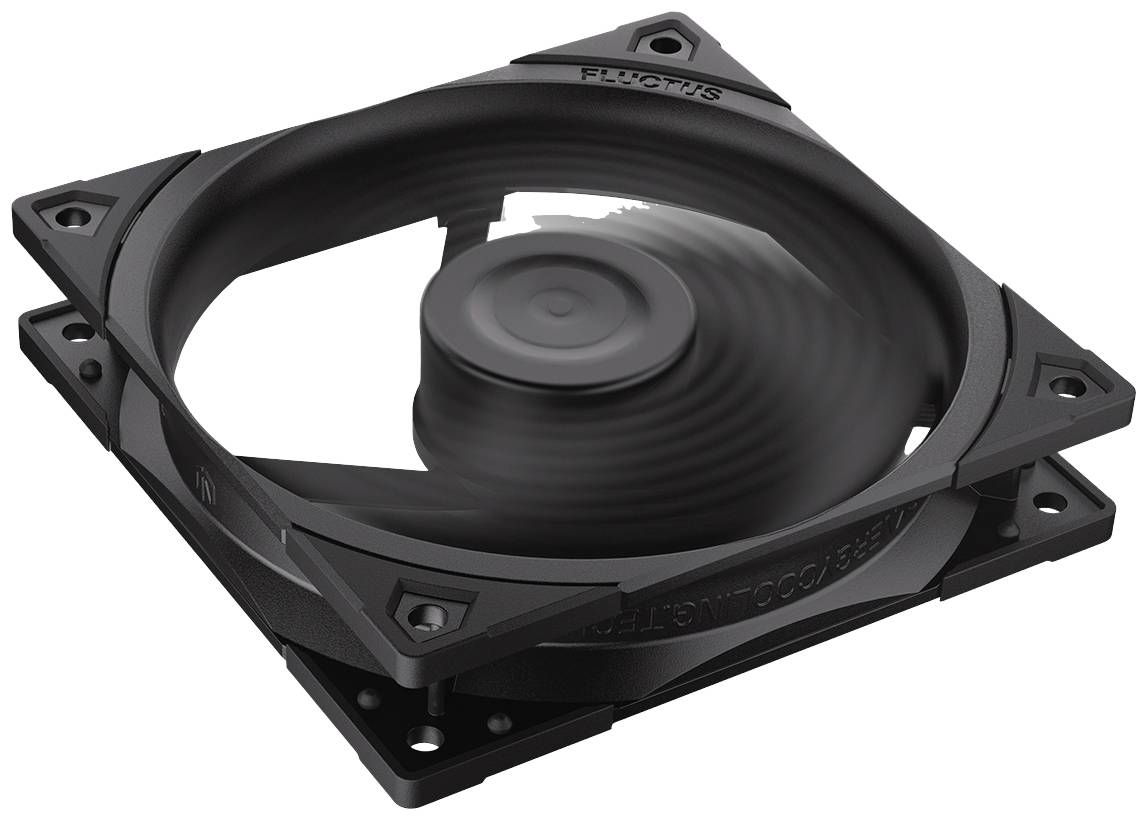 endorfy Fluctus 120 PWM PC-Gehäuse-Lüfter Schwarz (B x H x T) 120 x 120 x 25 mm