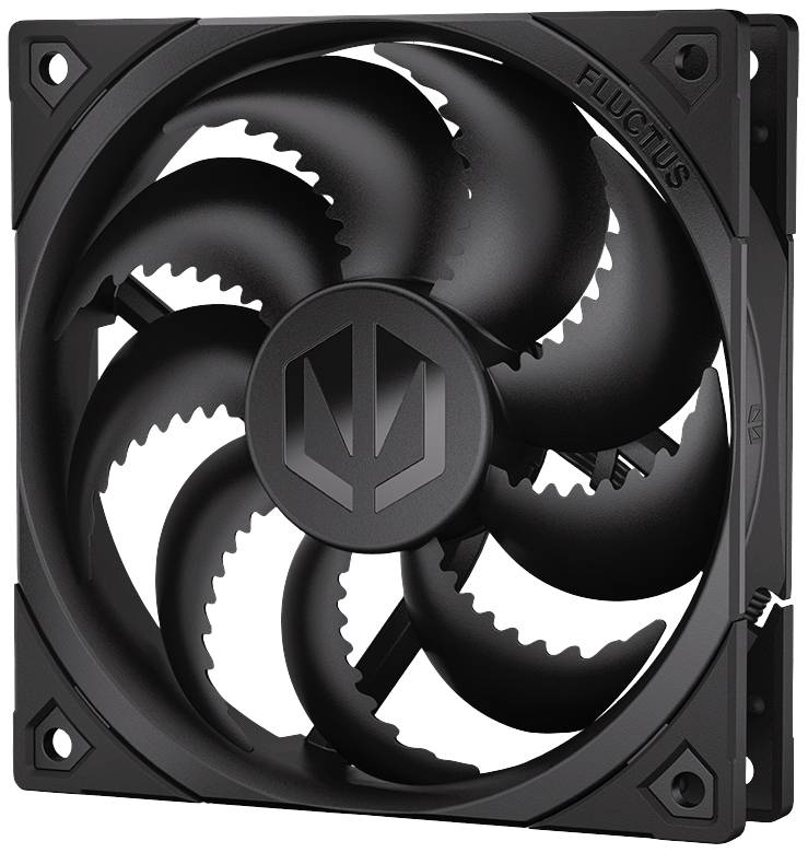 endorfy Fluctus 120 PWM PC-Gehäuse-Lüfter Schwarz (B x H x T) 120 x 120 x 25 mm